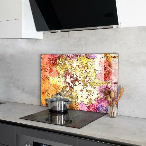 Paneles de pared Abstracción naranja