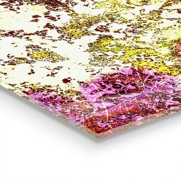 Paneles de pared Abstracción naranja