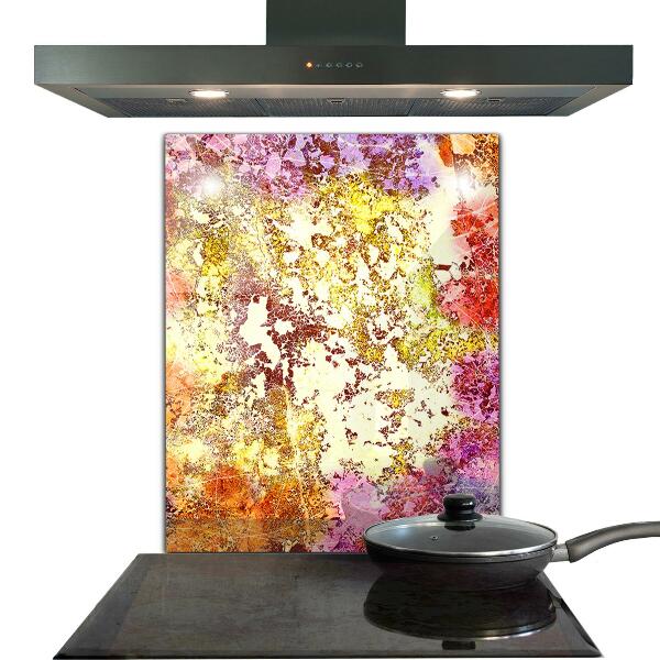 Paneles de pared Abstracción naranja