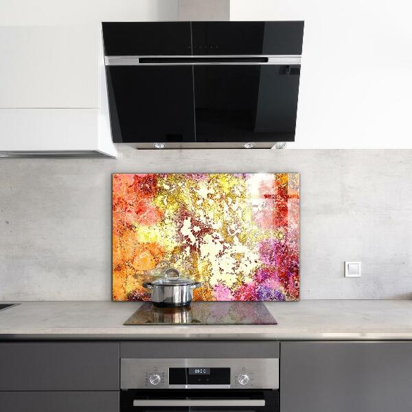 Paneles de pared Abstracción naranja