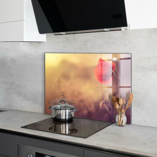 Paneles de pared Planta de amapola vintage