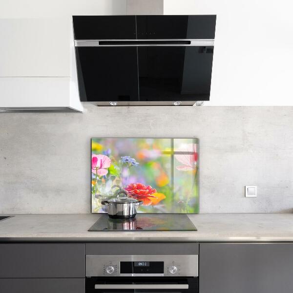 Paneles de pared Pradera de verano de amapolas