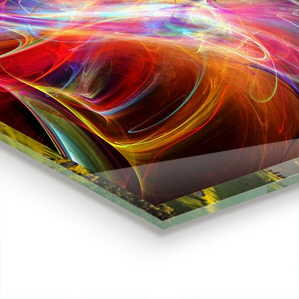 Paneles de pared Energía vibrante abstracta