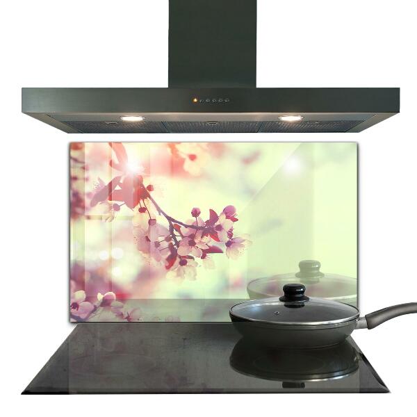 Paneles de pared Árbol rosa floreciente