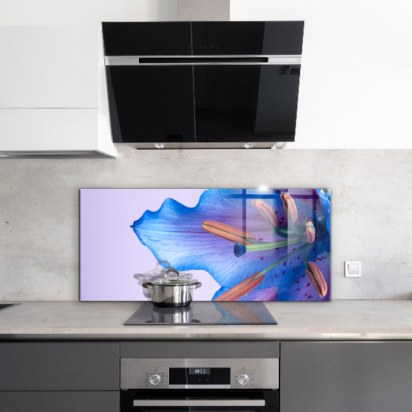 Paneles de pared Hermoso lirio azul