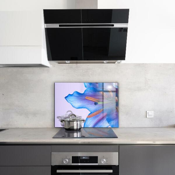 Paneles de pared Hermoso lirio azul