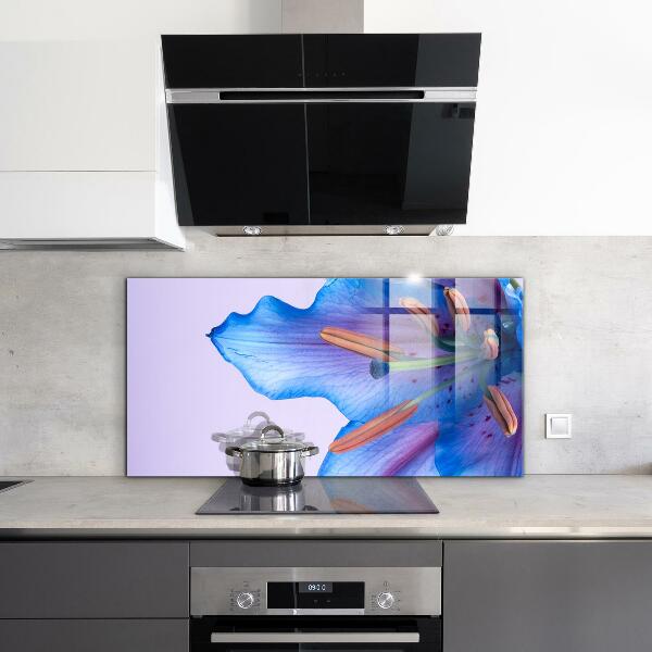 Paneles de pared Hermoso lirio azul