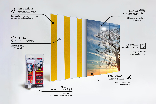 Paneles de pared Prado del paisaje por la mañana