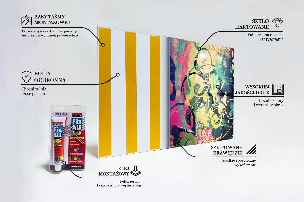 Paneles de pared Chica en un día de verano