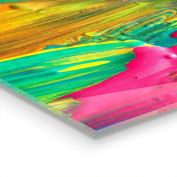 Paneles de pared Textura de pintura colorida