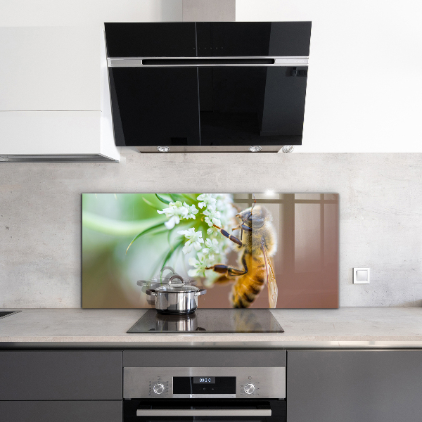 Paneles de pared Abeja recogiendo polen