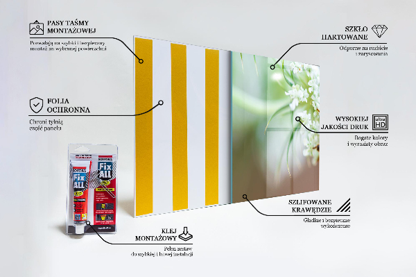 Paneles de pared Abeja recogiendo polen