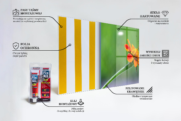 Paneles de pared Mariposa sobre una flor de verano