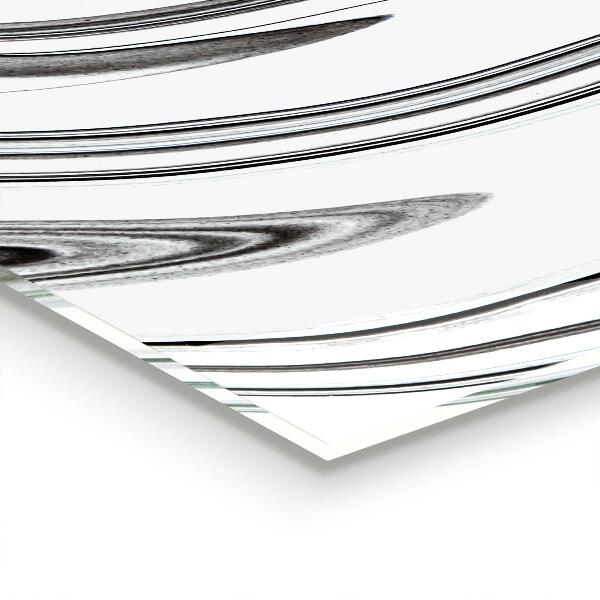 Paneles de pared Acuarela blanco y negro