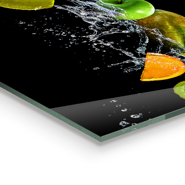 Paneles de pared Composición de frutas jugosas