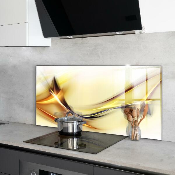 Paneles de pared Abstracción de ondas de energía