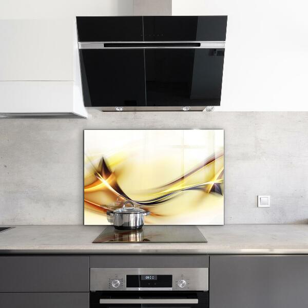 Paneles de pared Abstracción de ondas de energía