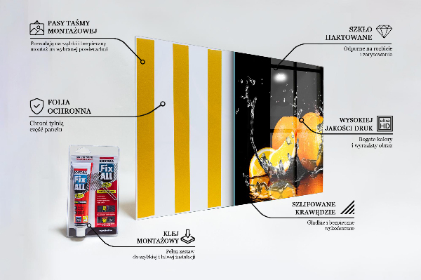 Paneles de pared Naranjas jugosas