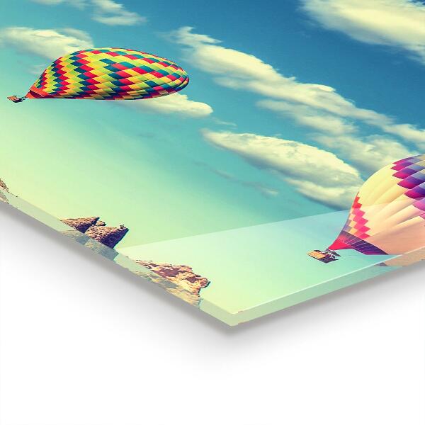 Paneles de vidrio para la cocina Globos de capadocia türkiye