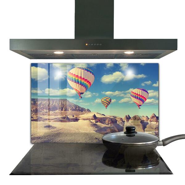 Paneles de vidrio para la cocina Globos de capadocia türkiye