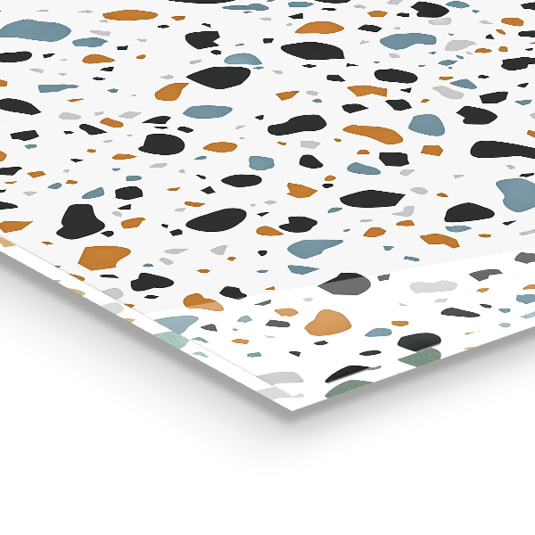 Paneles de vidrio para la cocina Terrazo terrazo piedra