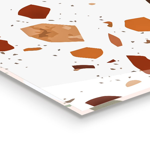 Paneles de vidrio para la cocina Terrazo terrazo piedra