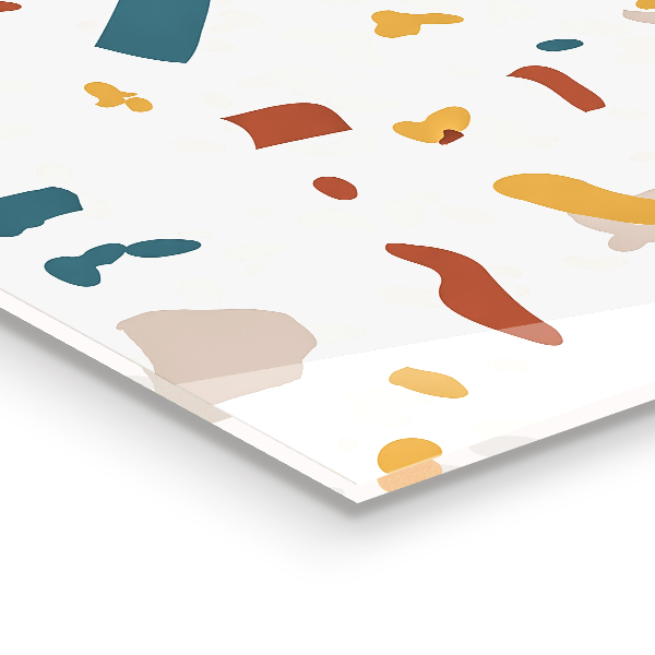 Paneles de vidrio para la cocina Piedra de terrazo