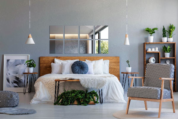 Azulejos espejo 6 ud 16x16 cm