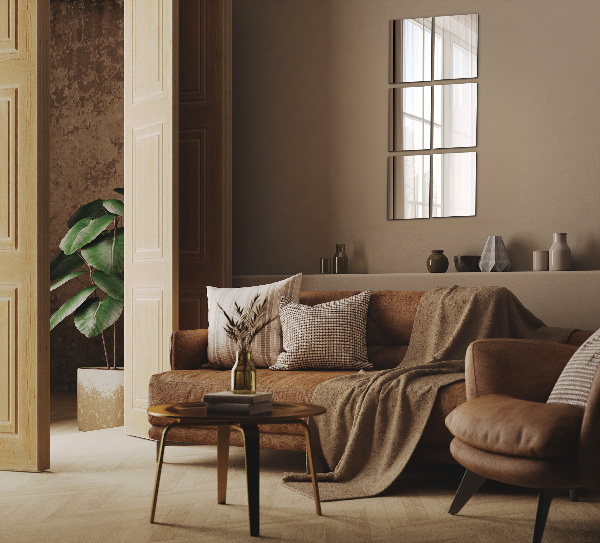 Azulejos tipo espejo 6 ud 30x16 cm