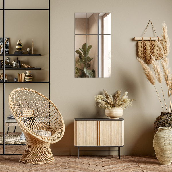 Azulejos tipo espejo 6 ud 30x16 cm