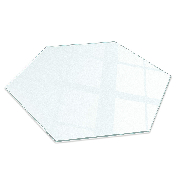 Protector de suelo para estufas hexagonal semitransparente h40 cm