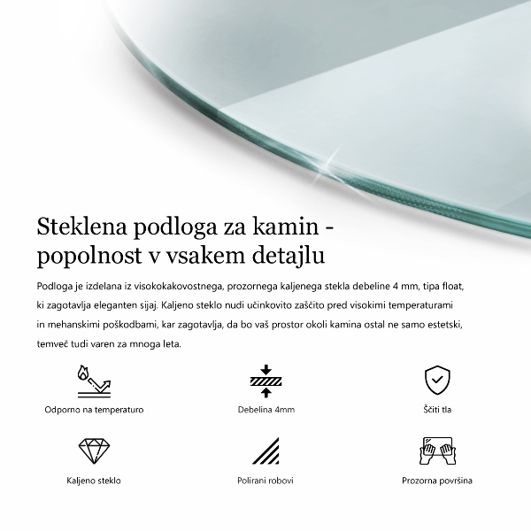 Protector de suelo para estufa fi100 cm