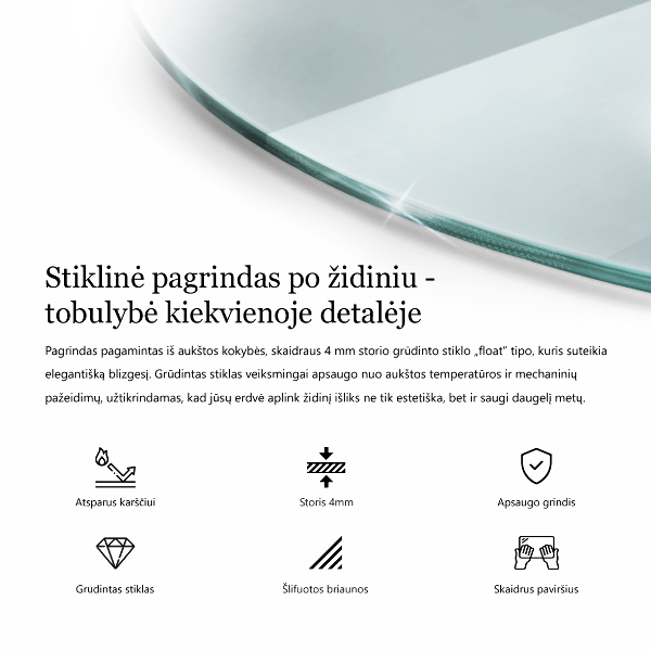 Protector de suelo para estufa fi50 cm