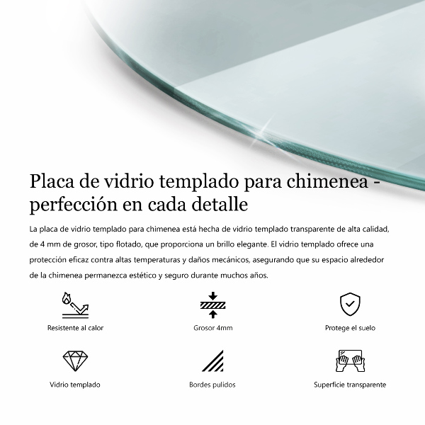 Protector de suelo para estufa fi60 cm