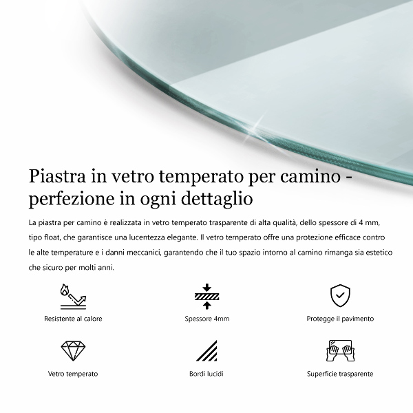 Protector de suelo para estufa fi70 cm