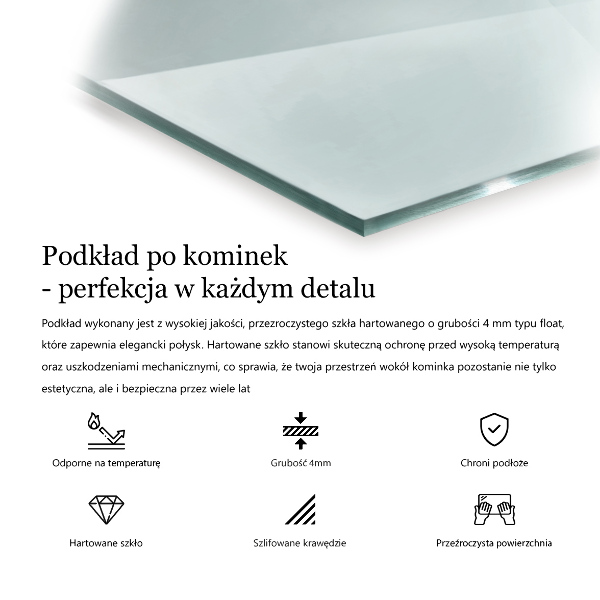 Placa protectora suelo estufa 100x70 cm