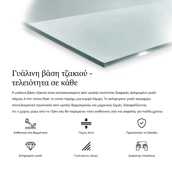 Placa protectora suelo estufa 140x70 cm