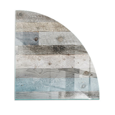 Cuarto de círculo placa protección suelo estufa Tableros en diferentes tonos