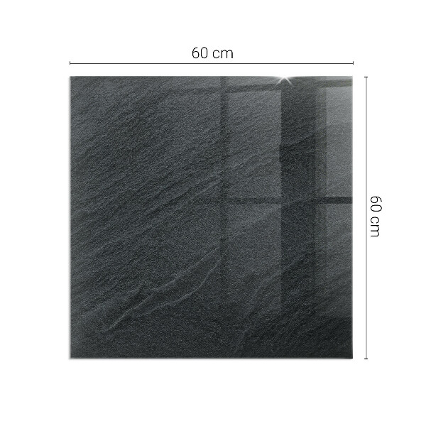 Cuadrada protector suelo para estufa de leña Textura de piedra natural