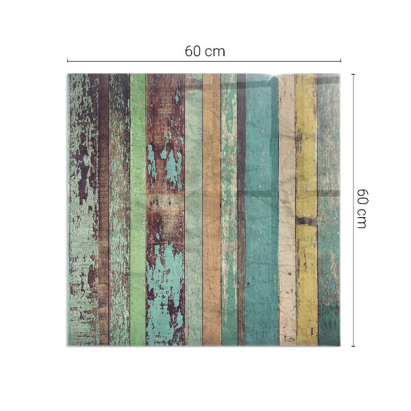 Cuadrada protector de suelo para estufa Tableros en diferentes tonos