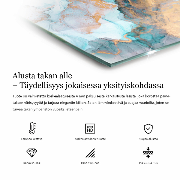 Cuadrada placa protección suelo estufa Patrón de piedra natural