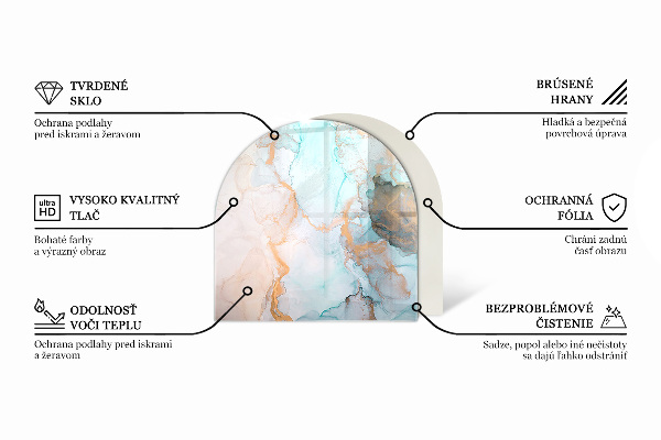 Lápida placa protectora suelo estufa Veta de la madera en sección transversal