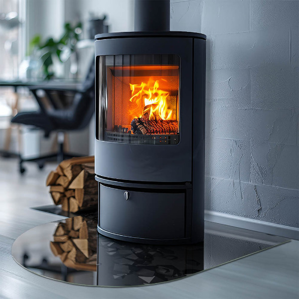 Lápida placa protectora suelo estufa Nube abstracta de sólidos