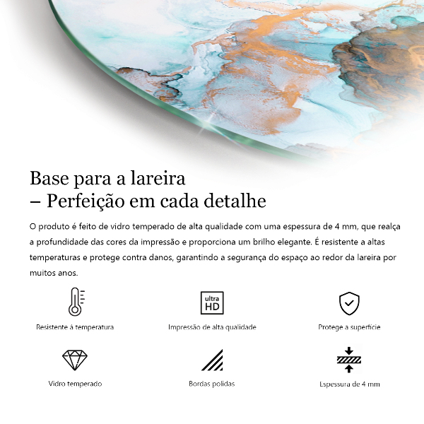 Lápida placa protectora suelo estufa Patrón geométrico 3D