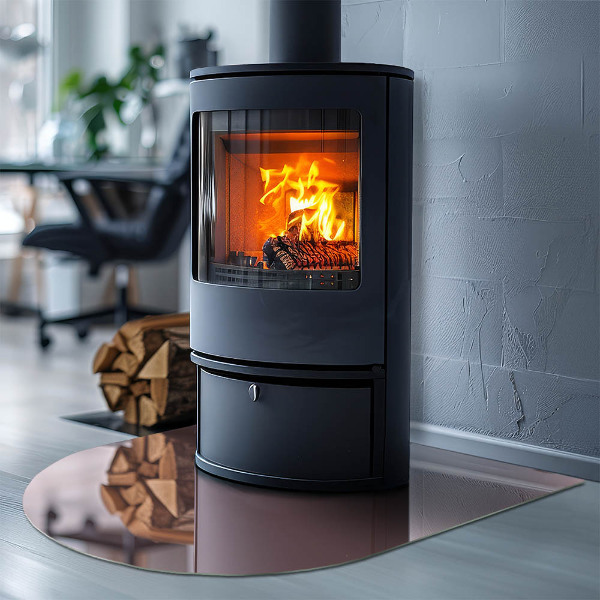 Lápida placa de protección para estufa Color rosa