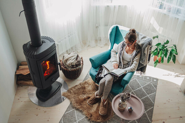 Redonda placa de vidrio para chimenea Patrón de estructura de mármol