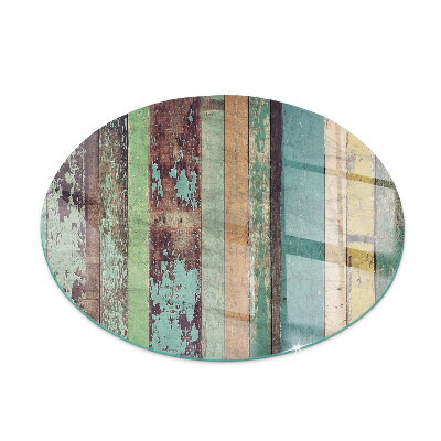 Redonda placa protectora suelo estufa Tableros en diferentes tonos