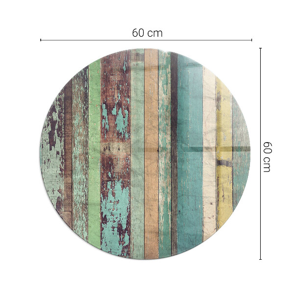Redonda placa protectora suelo estufa Tableros en diferentes tonos