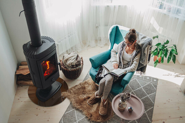 Redonda placa de protección para estufa Color marrón