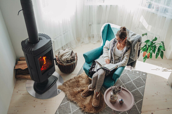 Redonda placa protectora suelo estufa Color gris